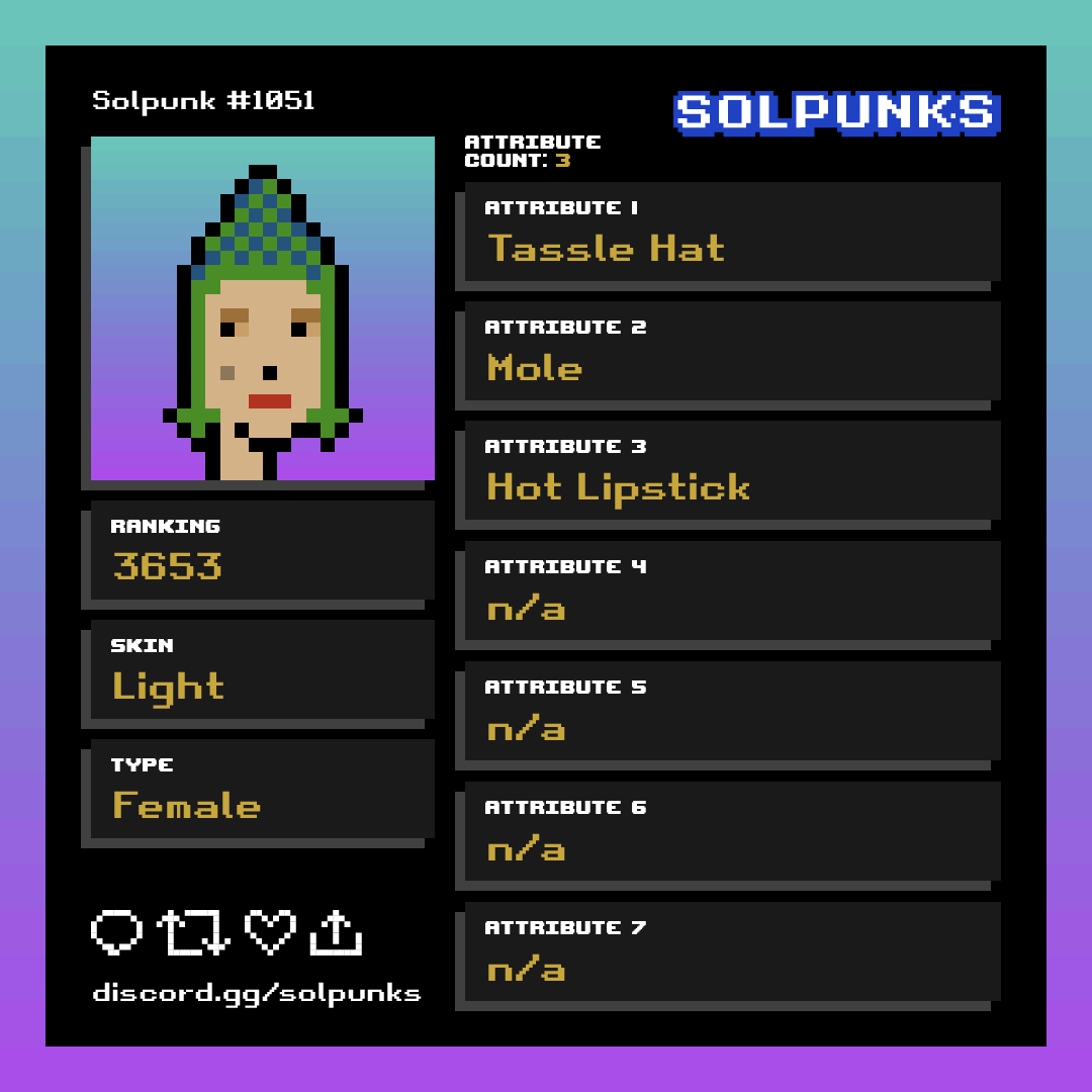 SolPunk 1051 Info